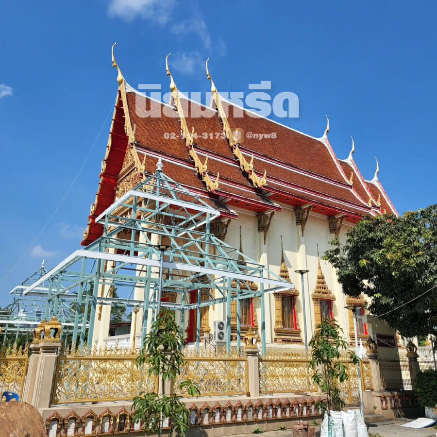 พวงหรีดวัดสารอด