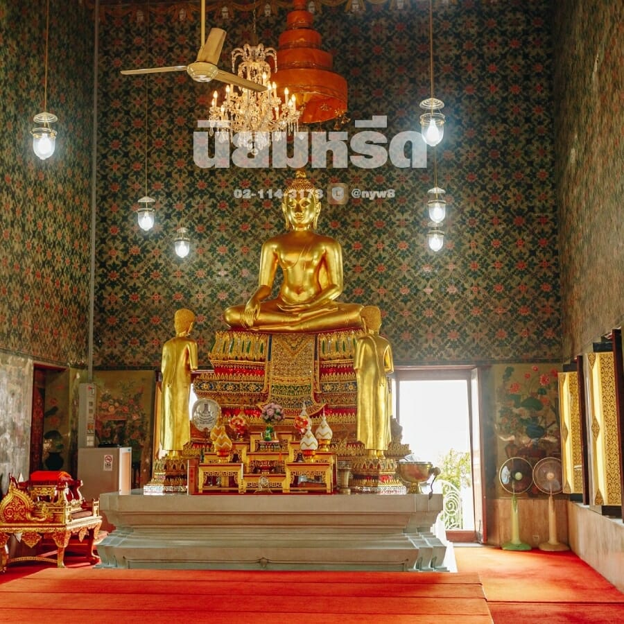 พวงหรีดวัดจันทาราม