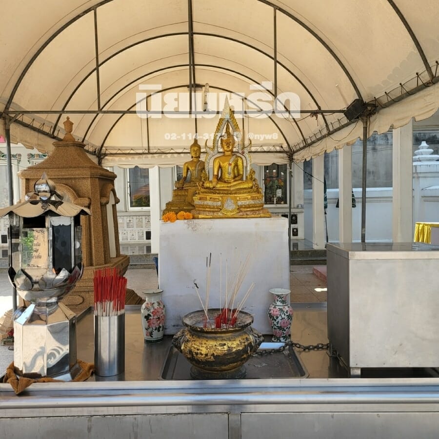 พวงหรีดวัดจันทาราม