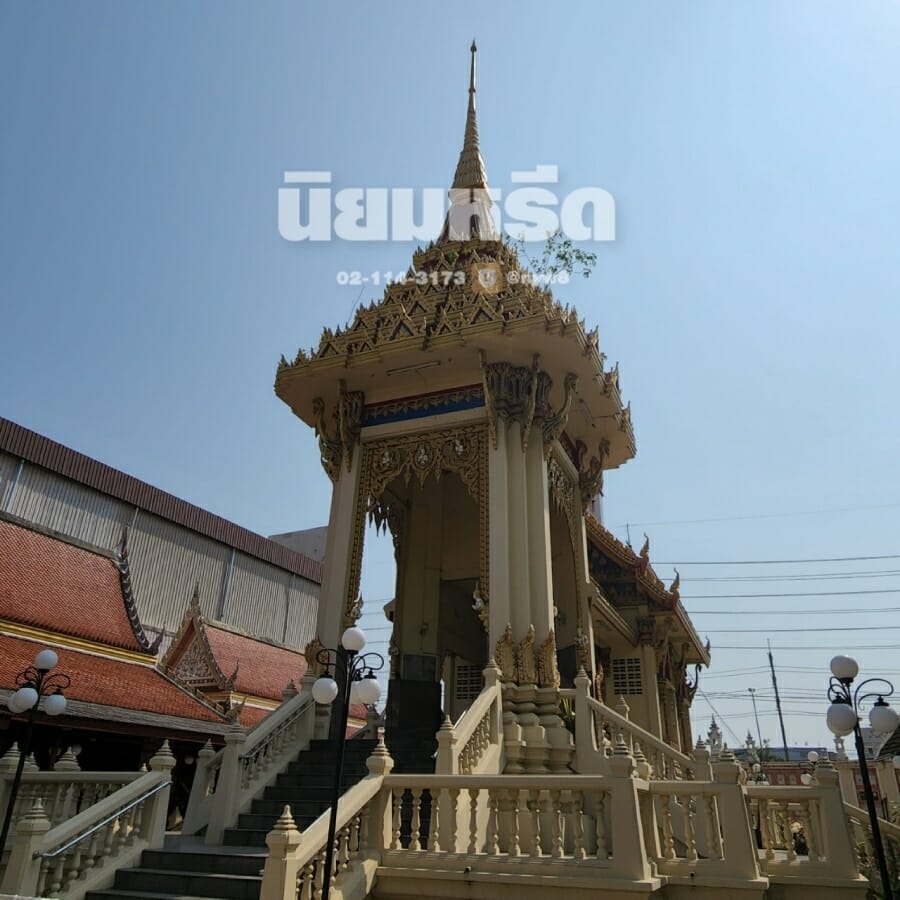 พวงหรีดวัดดอกไม้