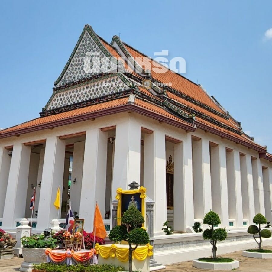 พวงหรีดวัดนางนอง