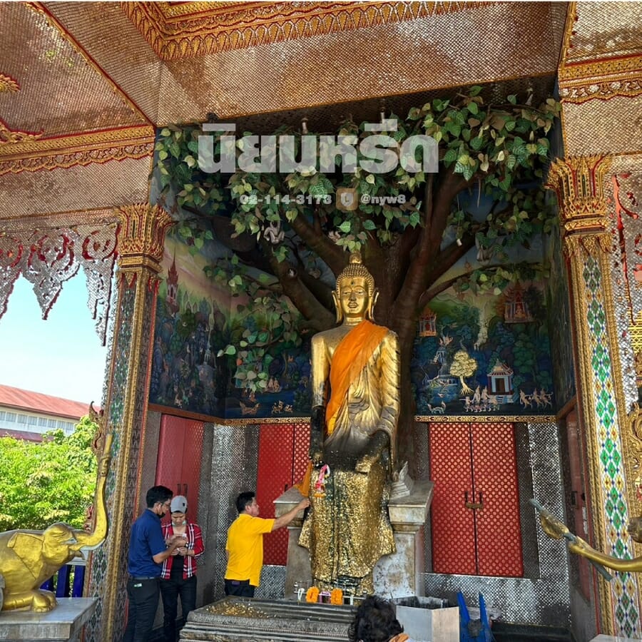 พวงหรีดวัดนางสาว