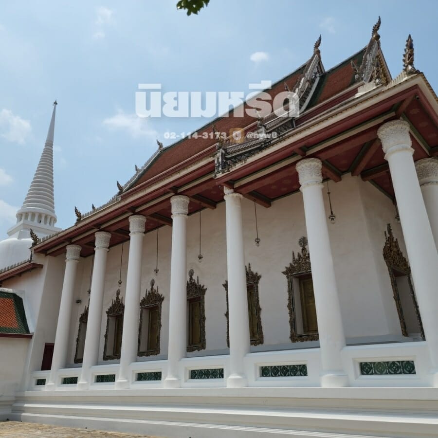 พวงหรีดวัดมกุฏกษัตริยาราม