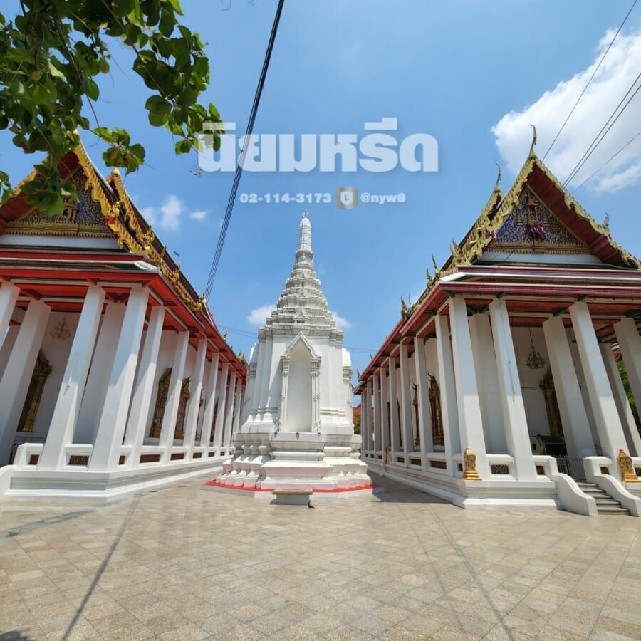 พวงหรีดวัดมหาพฤฒาราม
