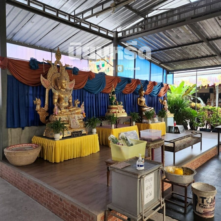 พวงหรีดวัดยายร่ม