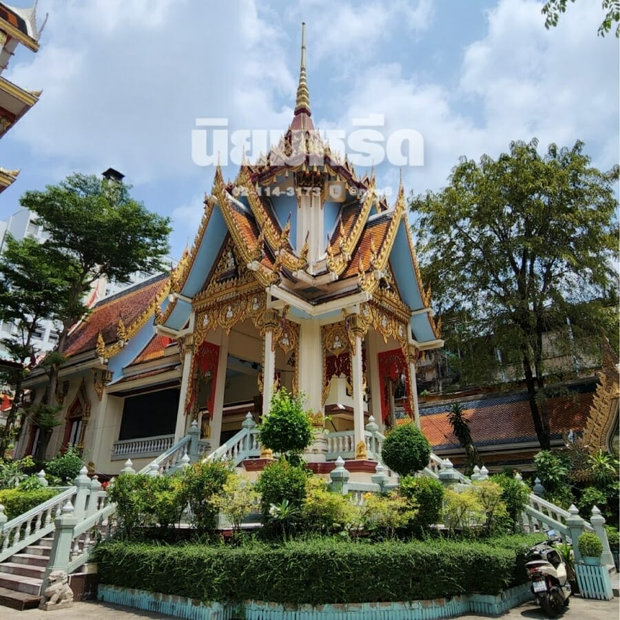พวงหรีดวัดสุทธิวราราม