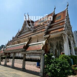 ภาพการส่งพวงหรีดที่วัดหัวลำโพง บางรัก ภาพที่ 5