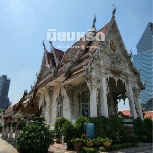 ภาพการส่งพวงหรีดที่วัดหัวลำโพง บางรัก ภาพที่ 2