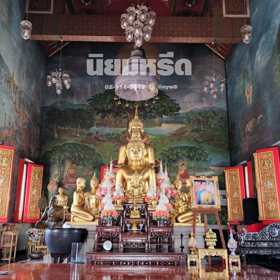 พวงหรีดวัดเลา