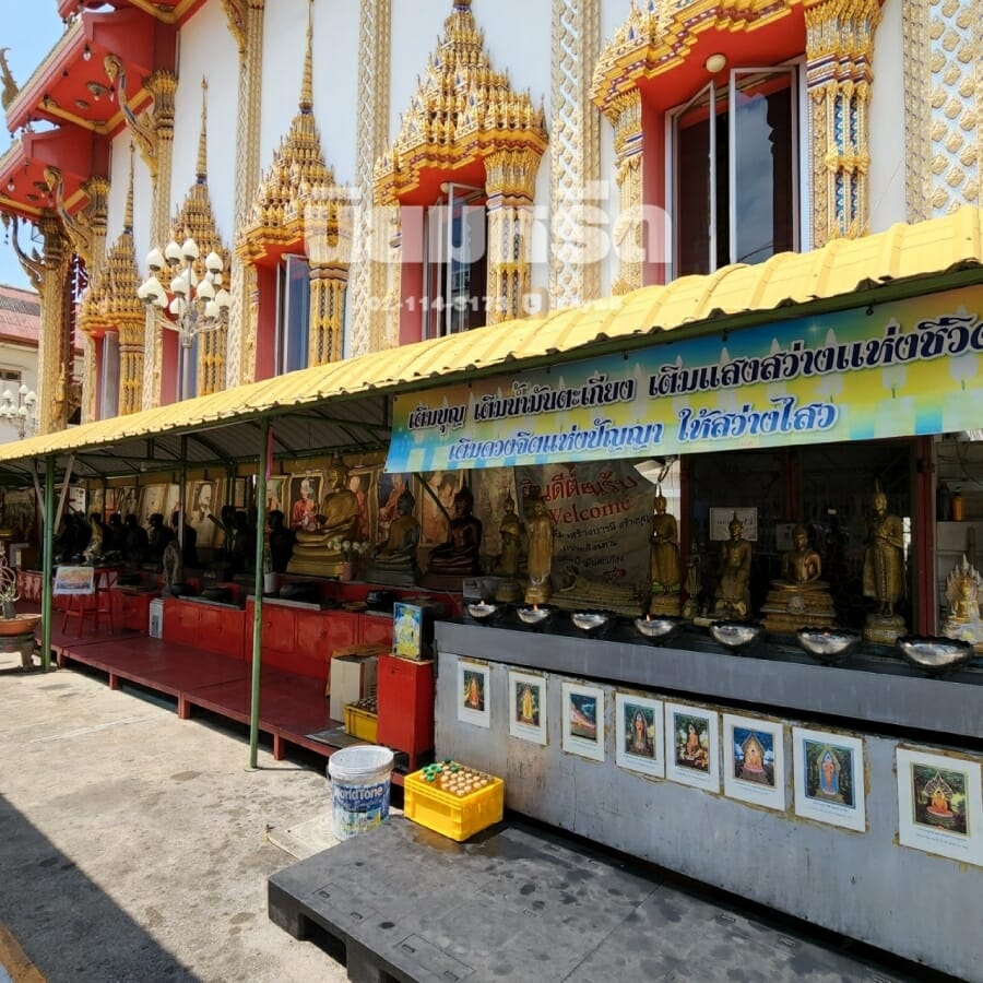 พวงหรีดวัดแก้วแจ่มฟ้า