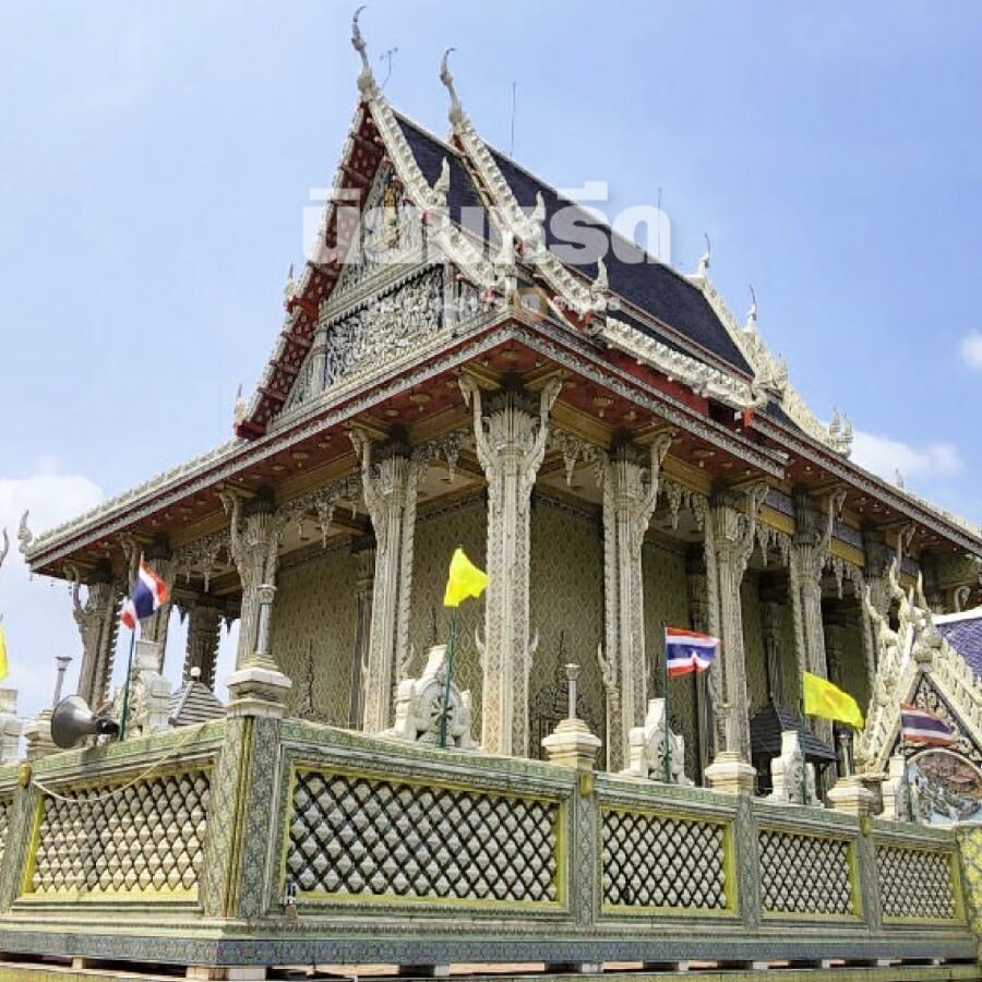 พวงหรีดวัดไทร