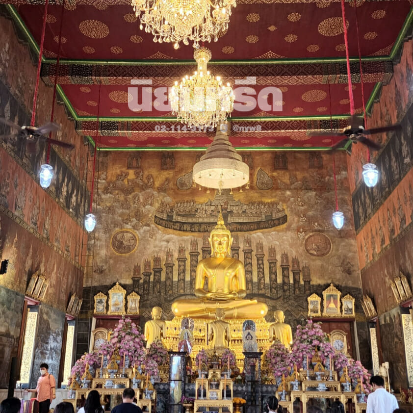 พวงหรีดวัดระฆัง