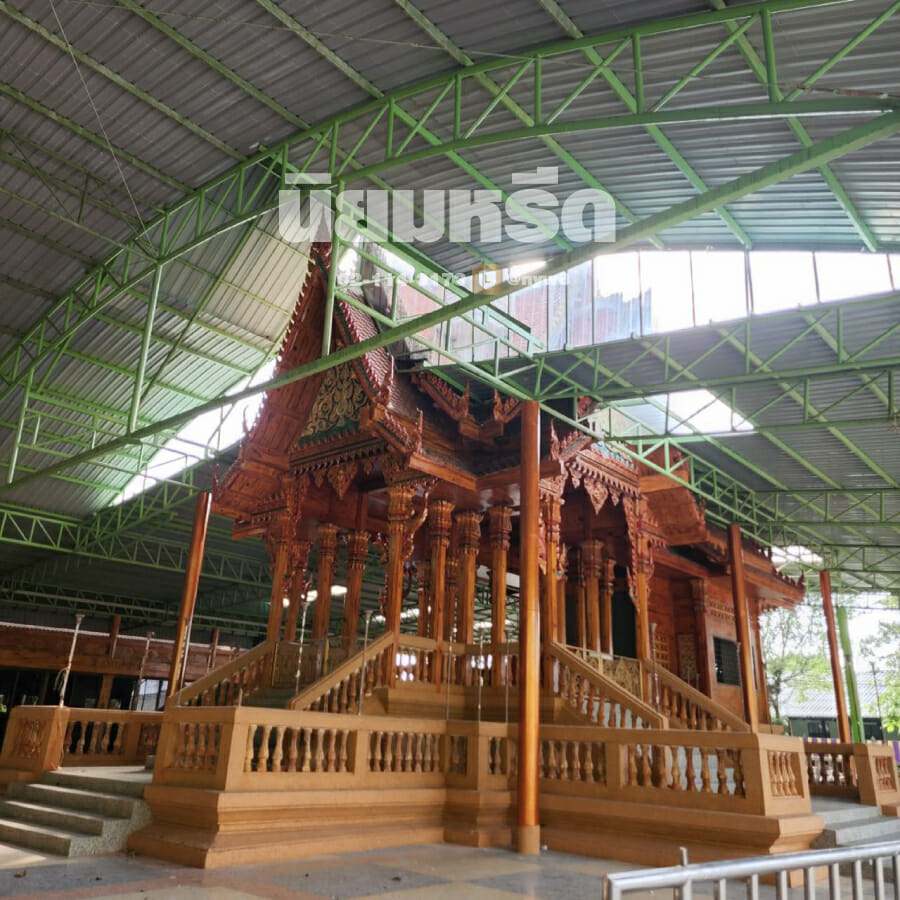 พวงหรีดวัดโมลี