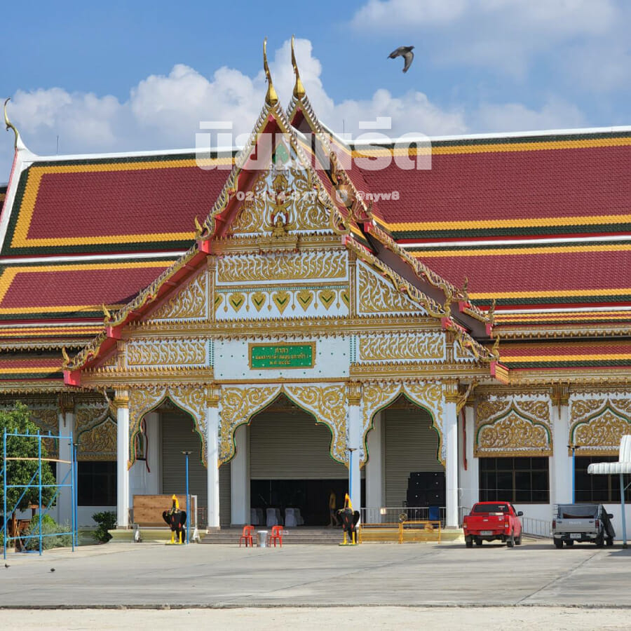 พวงหรีดวัดพิกุลเงิน