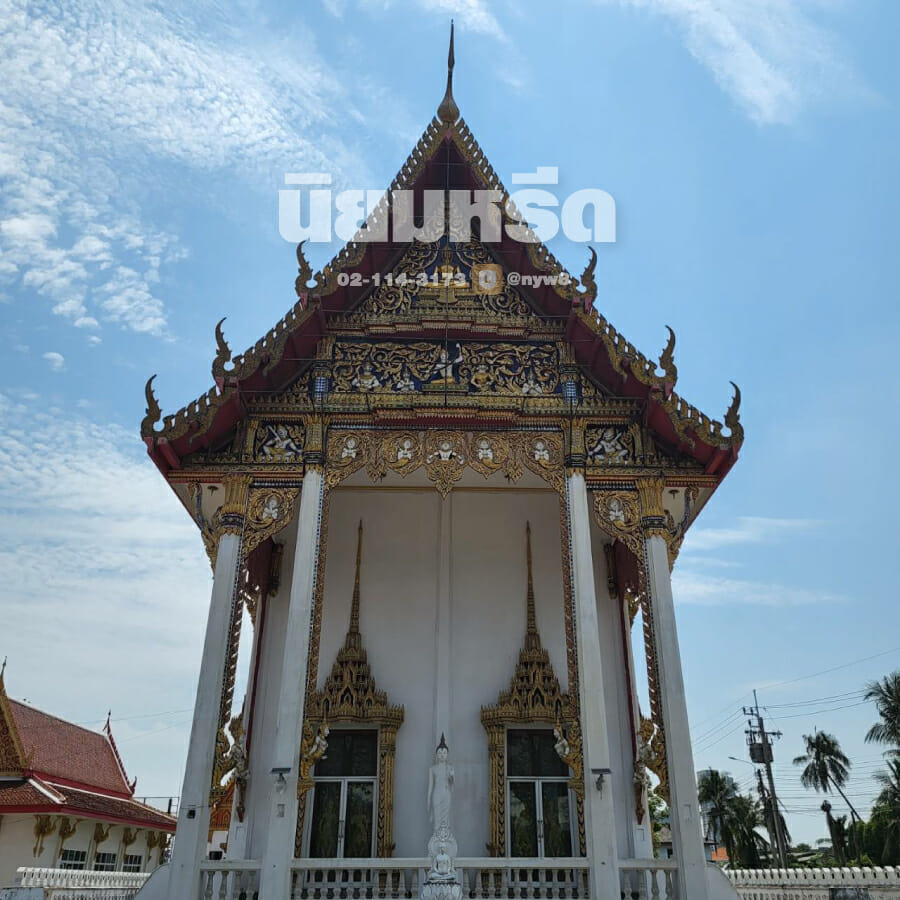 พวงหรีดวัดบางแพรก