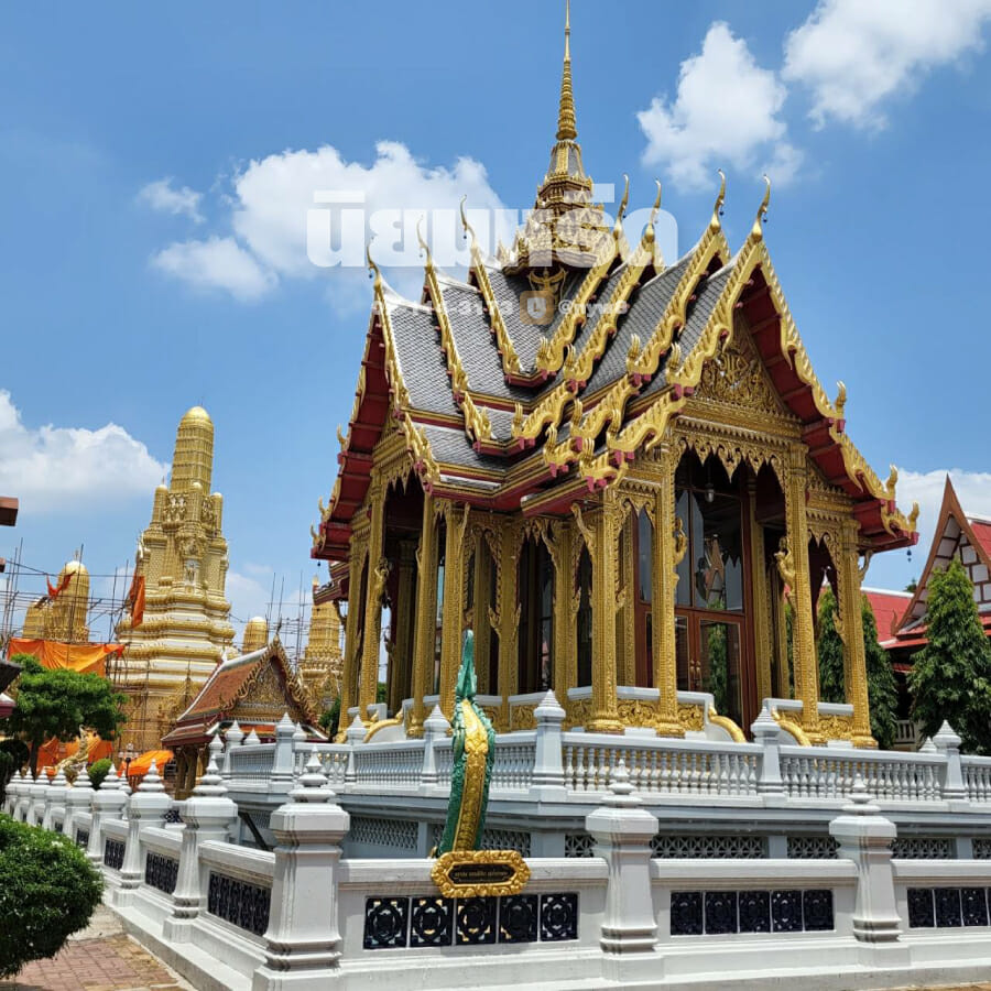 พวงหรีดวัดบางไผ่