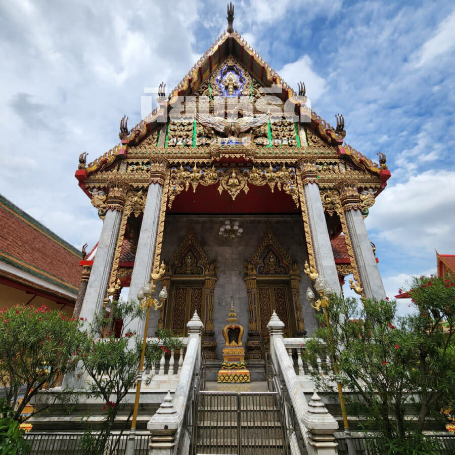 พวงหรีดวัดปากน้ำ