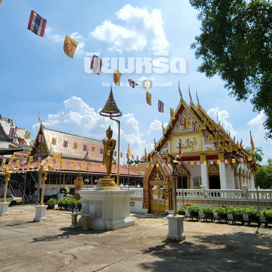 พวงหรีดวัดบางกร่าง