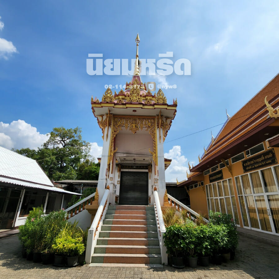 พวงหรีดวัดบางกร่าง