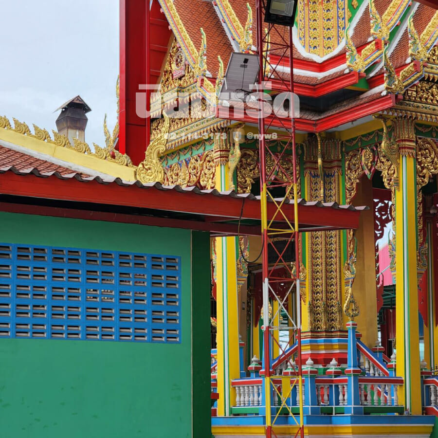 พวงหรีดวัดเสาธงนอก