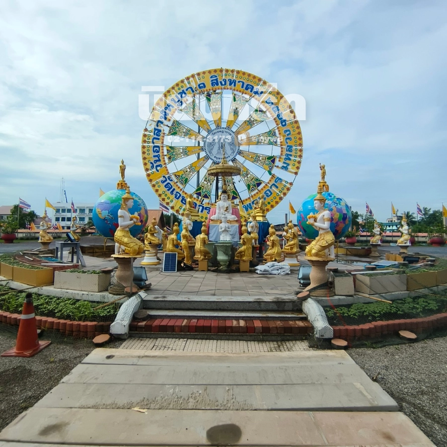 พวงหรีดวัดเจษฎาราม