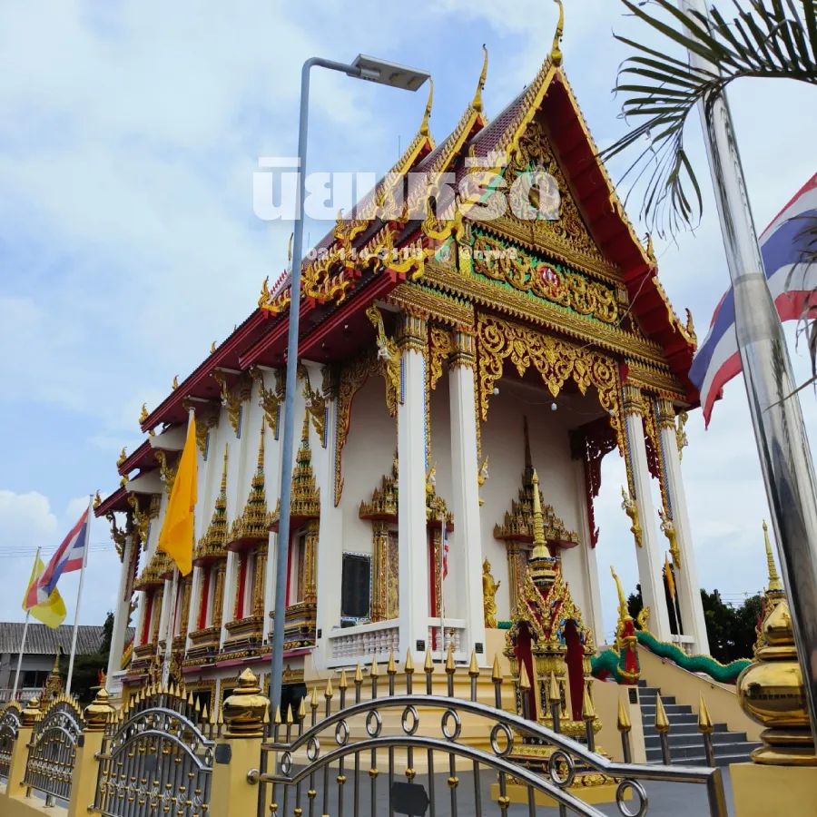 พวงหรีดวัดเกษตรพันธาราม