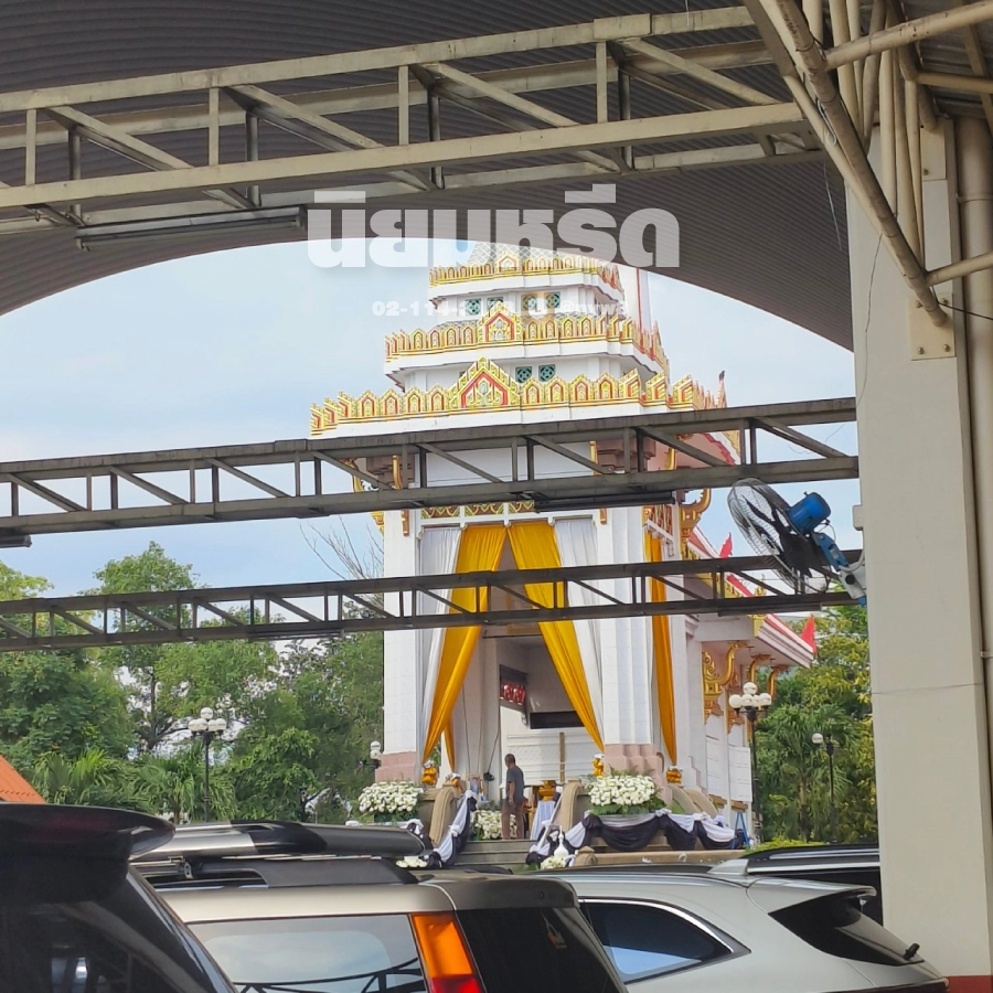 พวงหรีดวัดบางนางเกรง