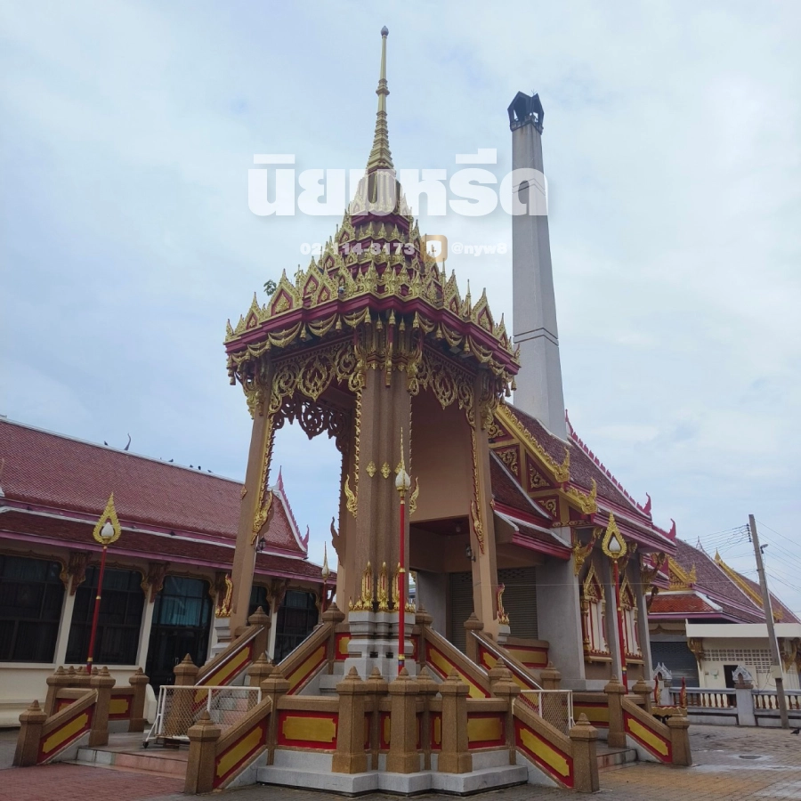 พวงหรีดวัดตึกมหาชยาราม