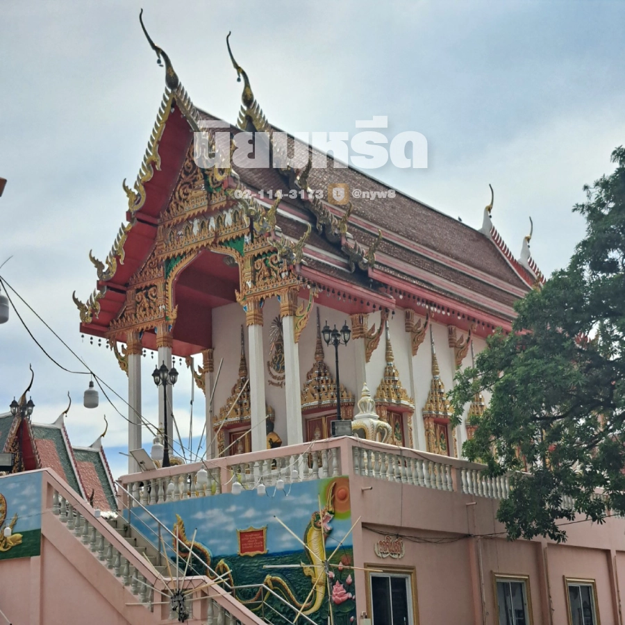 พวงหรีดวัดมหาวงษ์ ปากน้ำ