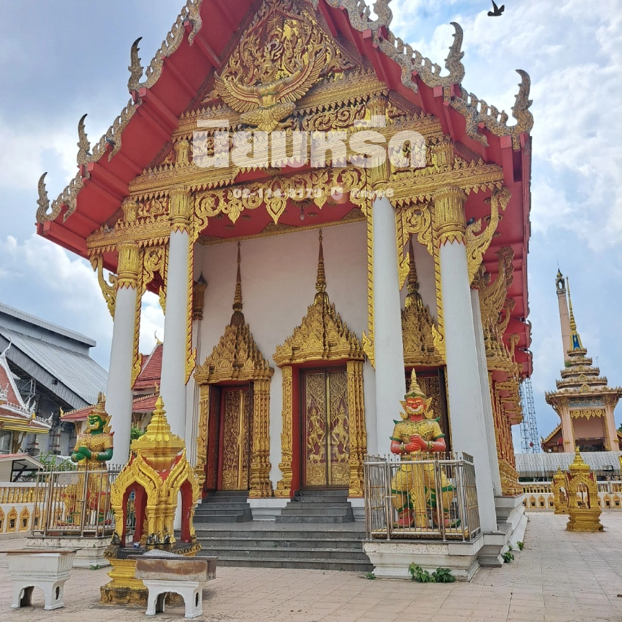 พวงหรีดวัดสำโรงใต้