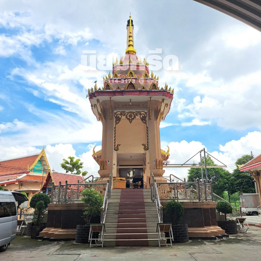 พวงหรีดวัดสำโรงเหนือ