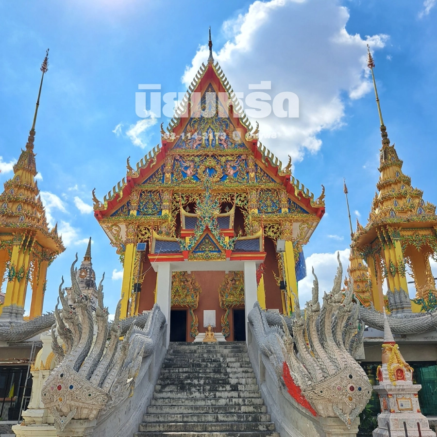 พวงหรีดวัดบางน้ำชน