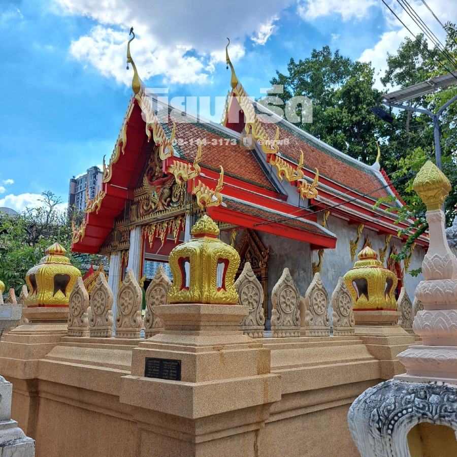 พวงหรีดวัดบางสะแกนอก