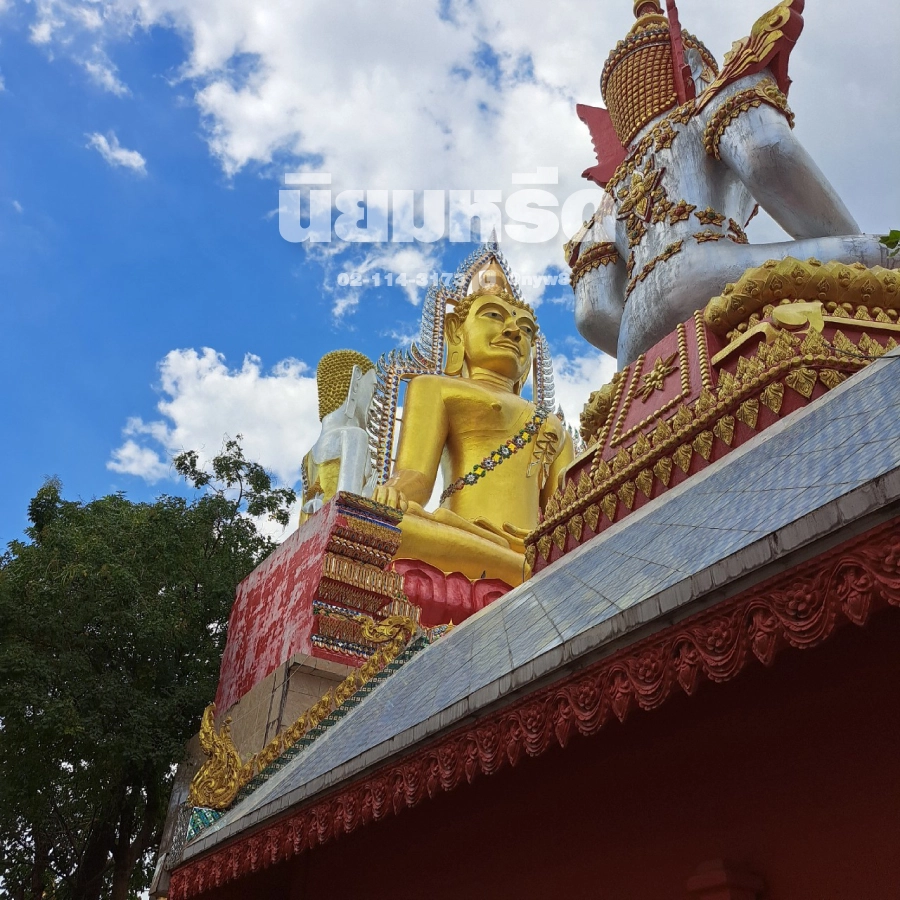 พวงหรีดวัดขุนจันทร์