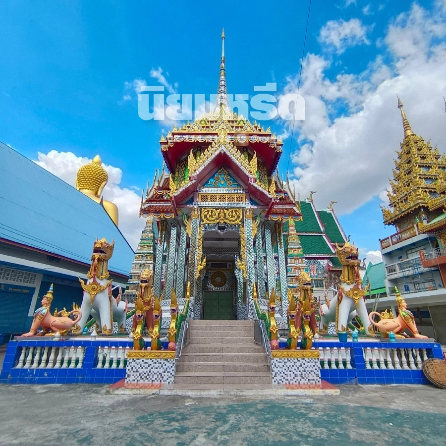พวงหรีดวัดขุนจันทร์
