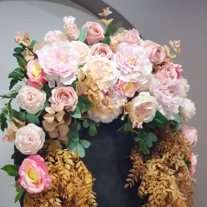 พวงหรีดกระดานดอกไม้ประดิษฐ์