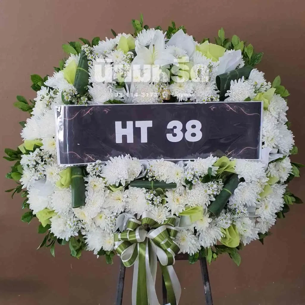 พวงหรีดวัดบางขมิ้น ตำบลบางยอ