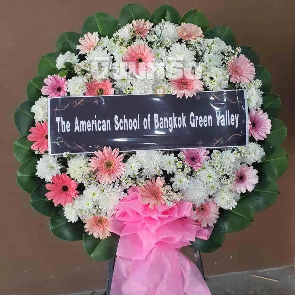 พวงหรีดวัดศรีจันทาราม(บางปูเก่า) ตำบลบางปู