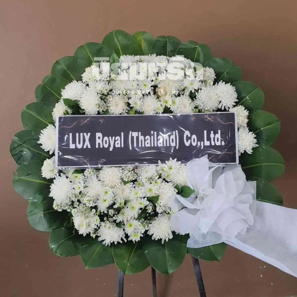 พวงหรีดวัดศรีจันทาราม(บางปูเก่า) ตำบลบางปู