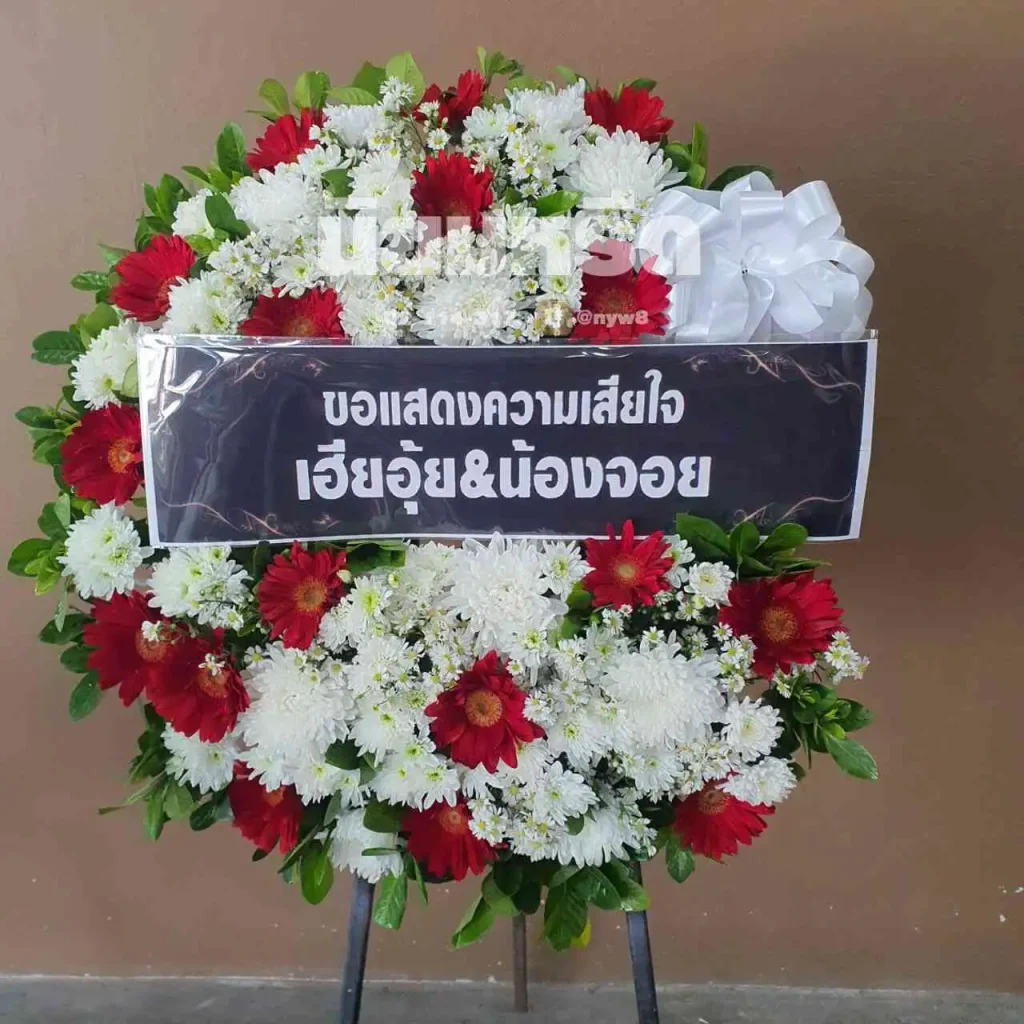 พวงหรีดวัดศรีจันทาราม(บางปูเก่า) ตำบลบางปู