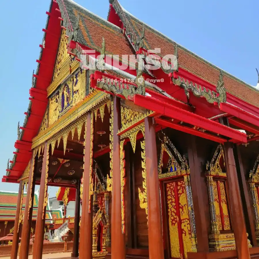 พวงหรีดวัดไตรมิตรวราราม ตำบลแหลมฟ้าผ่า