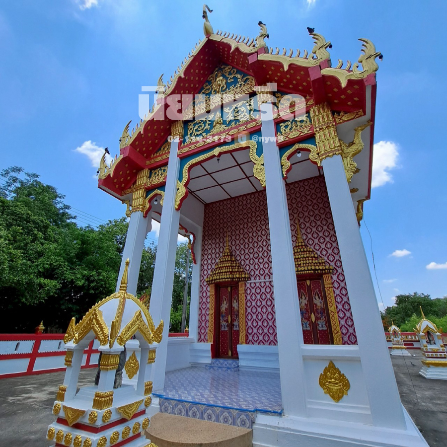 พวงหรีดวัดกุสุมภ์สัทธาราม (วัดท่าตะโก) นครราชสีมา