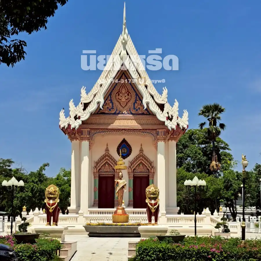 พวงหรีดวัดสุทธจินดาวรวิหาร นครราชสีมา