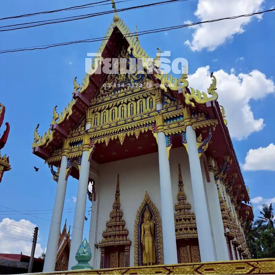พวงหรีดวัดหนองหญ้างาม นครราชสีมา