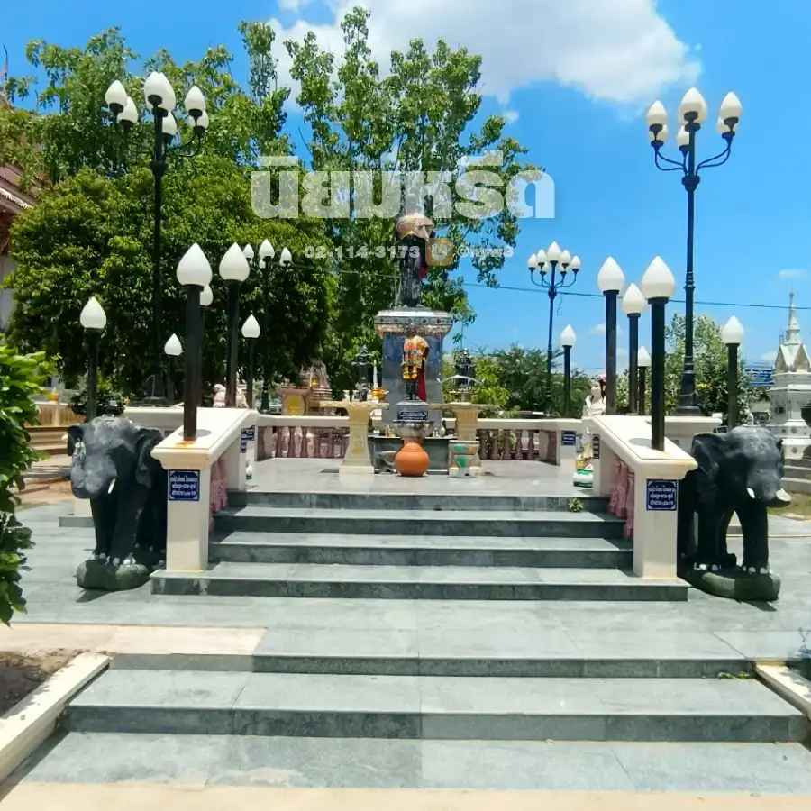 พวงหรีดวัดเวฬุวนาราม นครราชสีมา