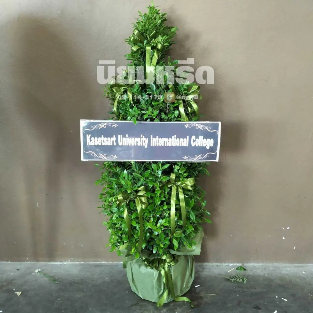 พวงหรีดวัดลาดบัวขาว เขตสะพานสูง