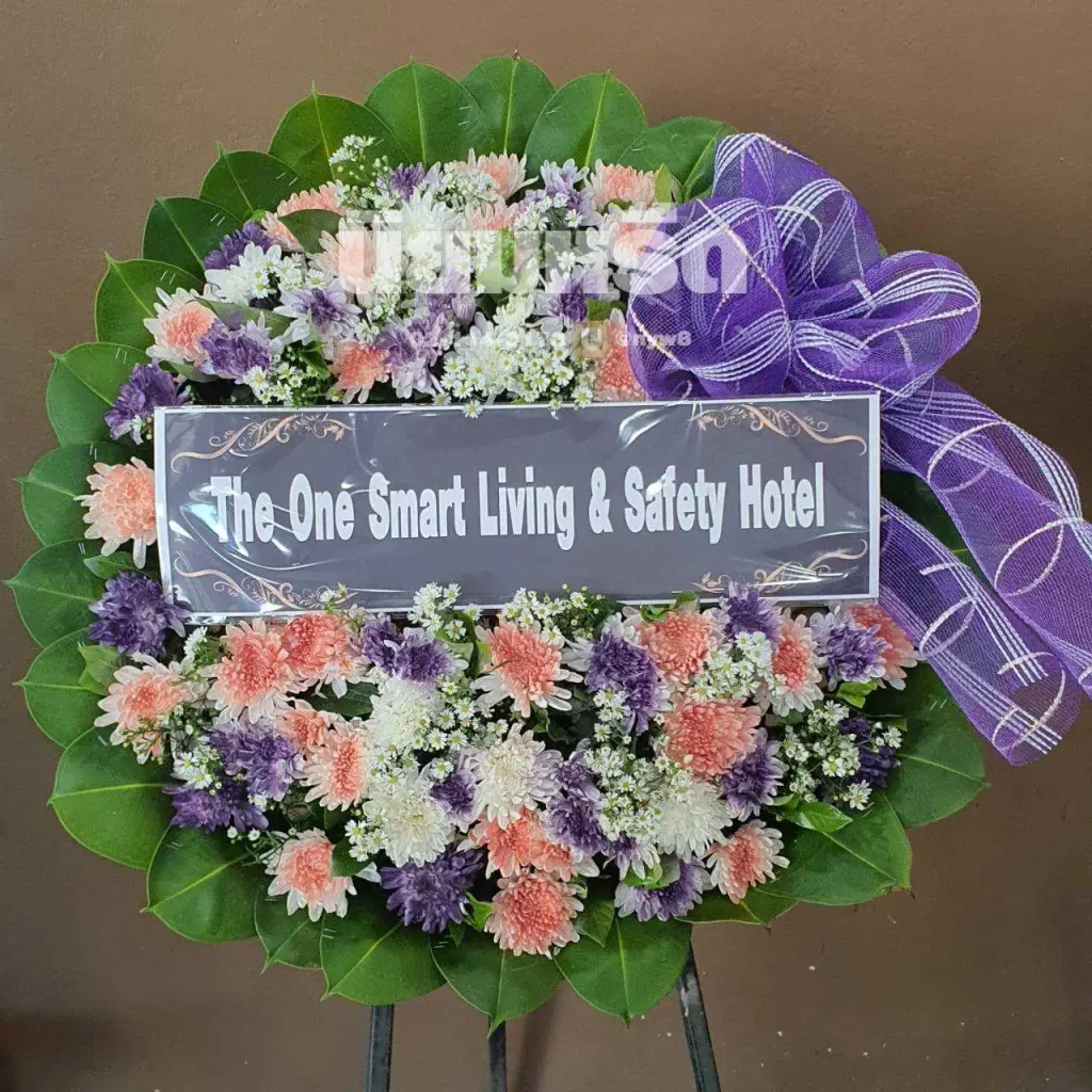 พวงหรีดวัดมหาบุศย์