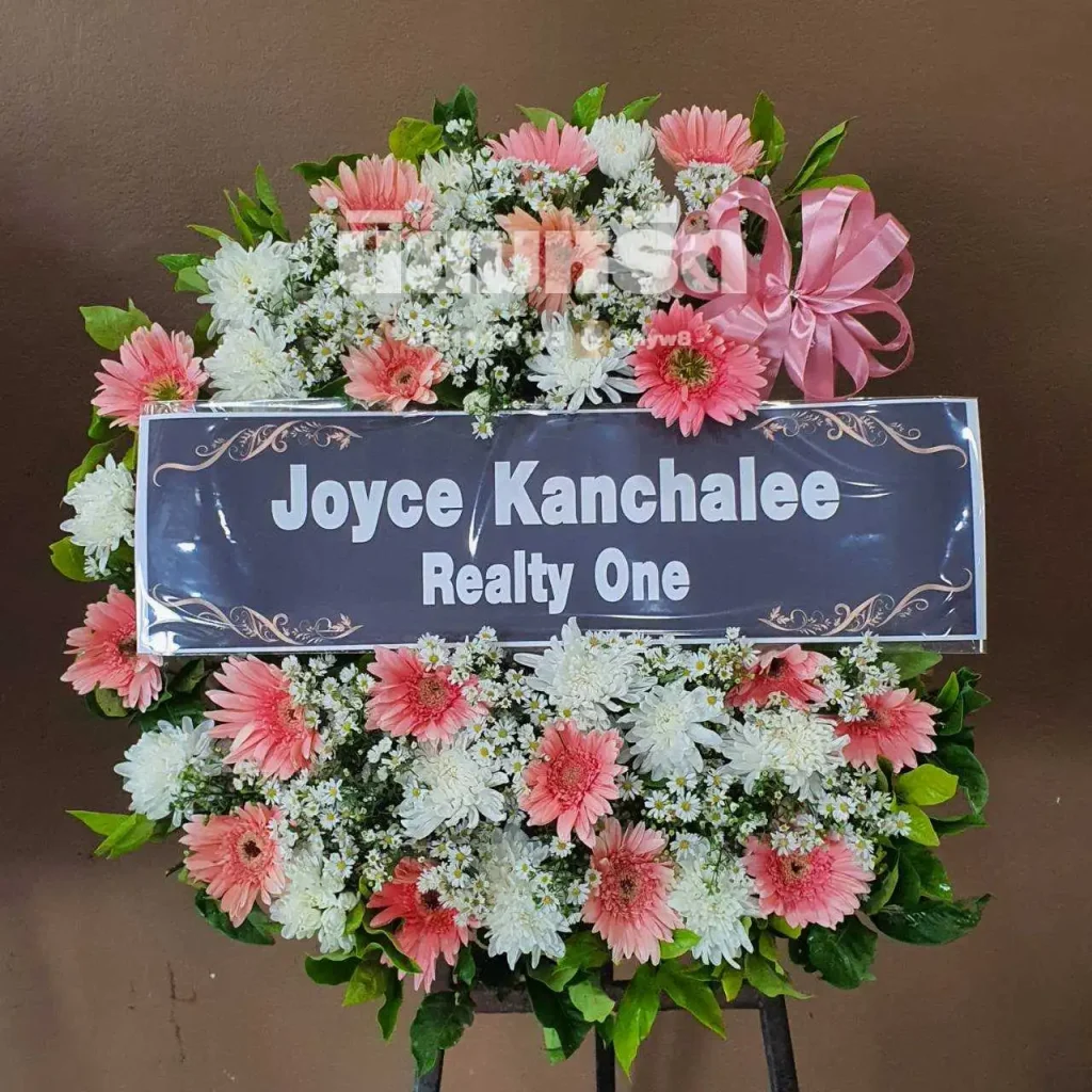 พวงหรีดวัดภคินีนาถวรวิหาร