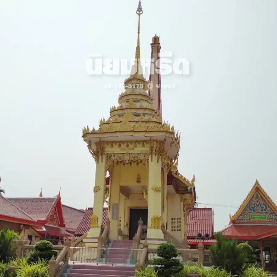 พวงหรีดวัดกลางสวน อำเภอพระประแดง