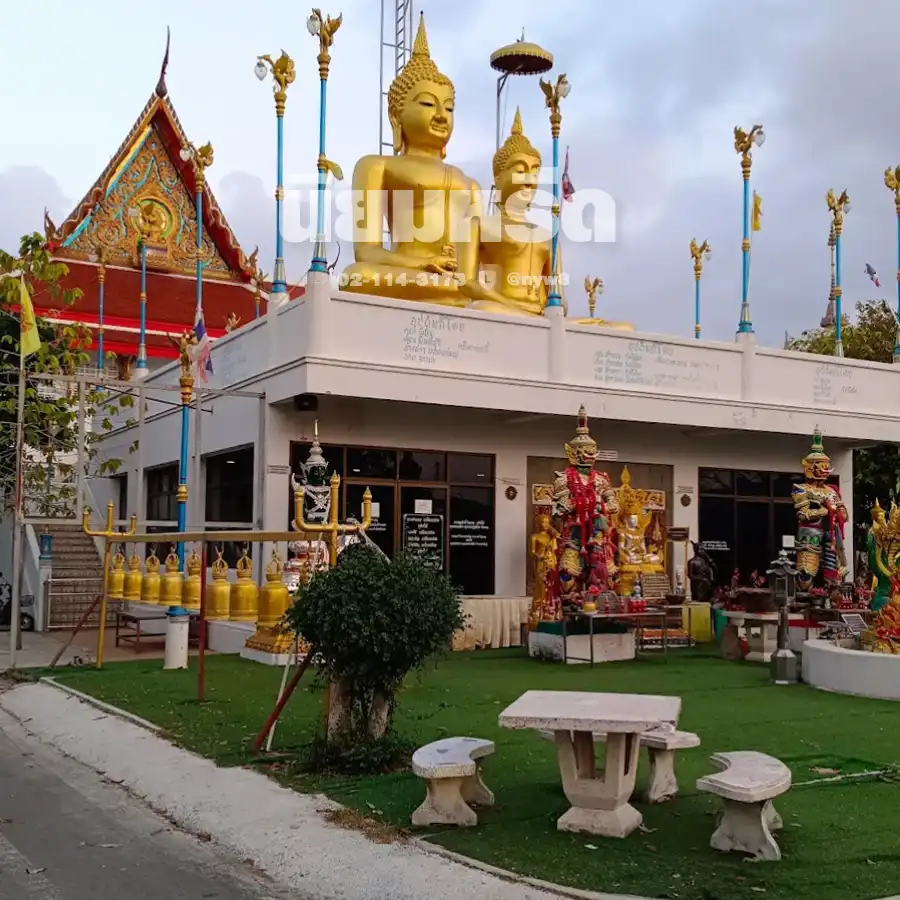 พวงหรีดวัดชมนิมิตร อำเภอพระประแดง